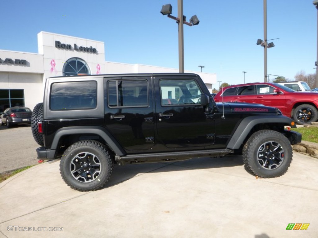 2016 Wrangler Unlimited Rubicon Hard Rock 4x4 - Black / Black photo #7