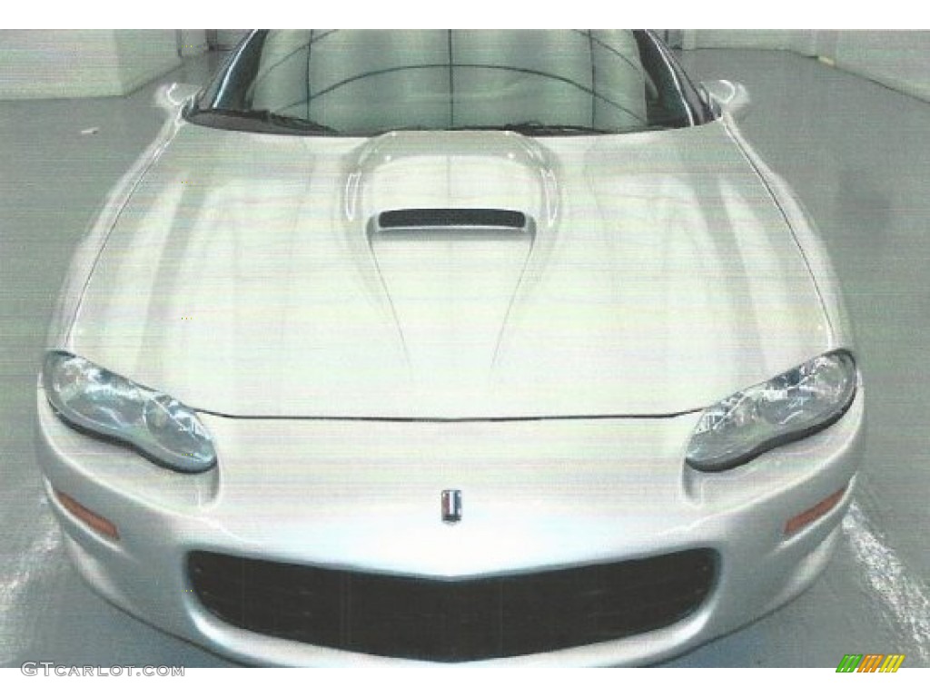 2002 Camaro Z28 SS Convertible - Sebring Silver Metallic / Ebony Black photo #13