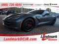 2015 Shark Gray Metallic Chevrolet Corvette Stingray Coupe  photo #1