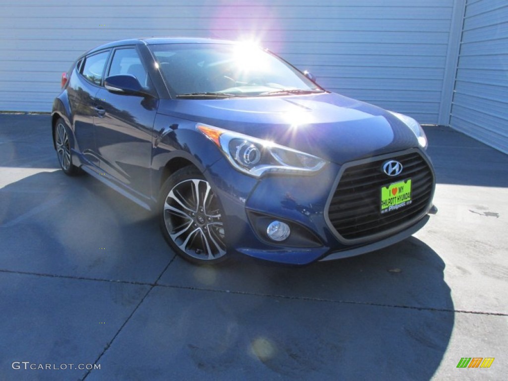 Pacific Blue Hyundai Veloster