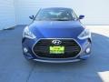 2016 Pacific Blue Hyundai Veloster Turbo  photo #8