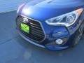 2016 Pacific Blue Hyundai Veloster Turbo  photo #10