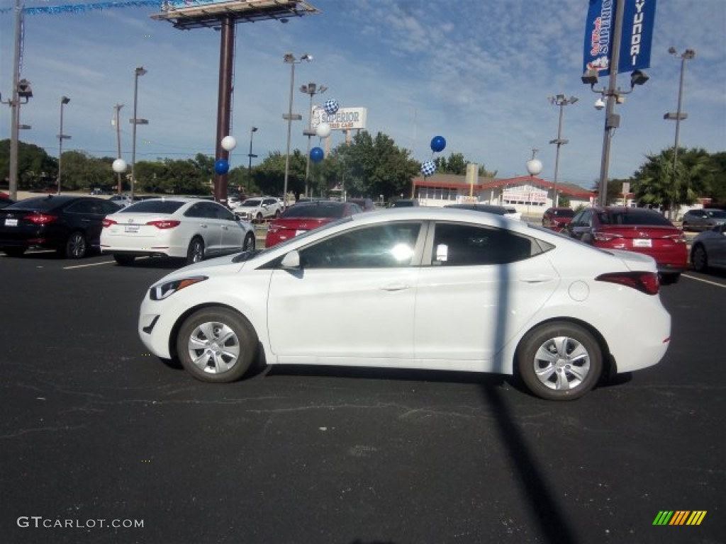 2016 Elantra SE - White / Beige photo #7
