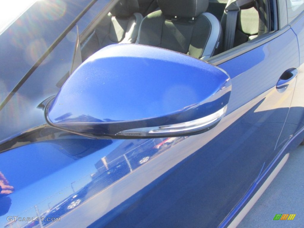 2016 Veloster Turbo - Pacific Blue / Black photo #12
