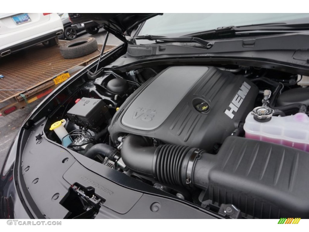 2016 Dodge Charger R/T 5.7 Liter HEMI MDS OHV 16-Valve VVT V8 Engine Photo #108290013
