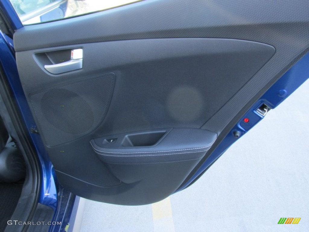 2016 Veloster Turbo - Pacific Blue / Black photo #17