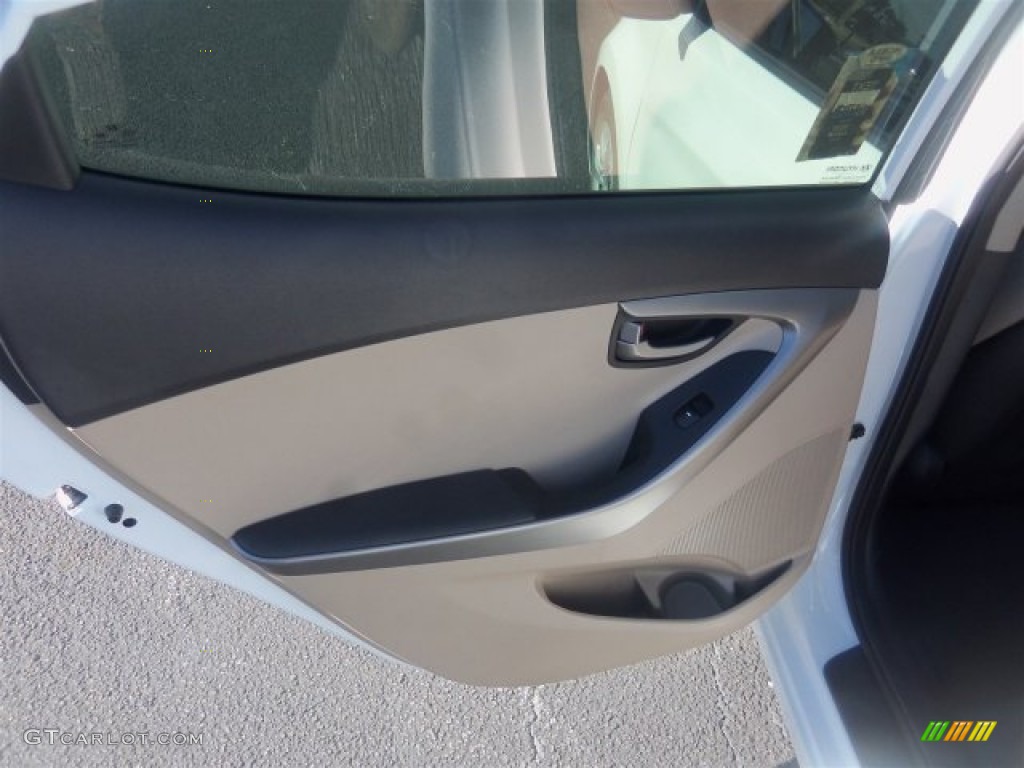 2016 Elantra SE - White / Beige photo #18