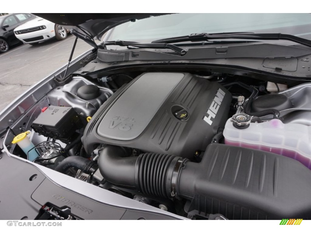 2016 Dodge Charger R/T 5.7 Liter HEMI MDS OHV 16-Valve VVT V8 Engine Photo #108290223