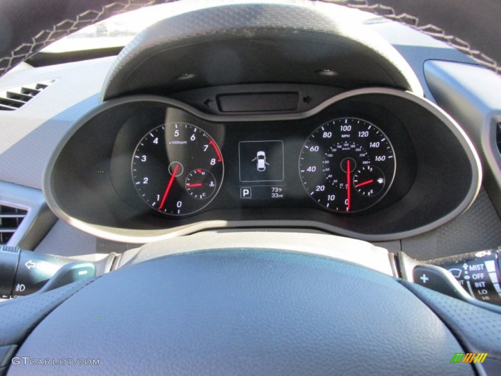 2016 Veloster Turbo - Pacific Blue / Black photo #29