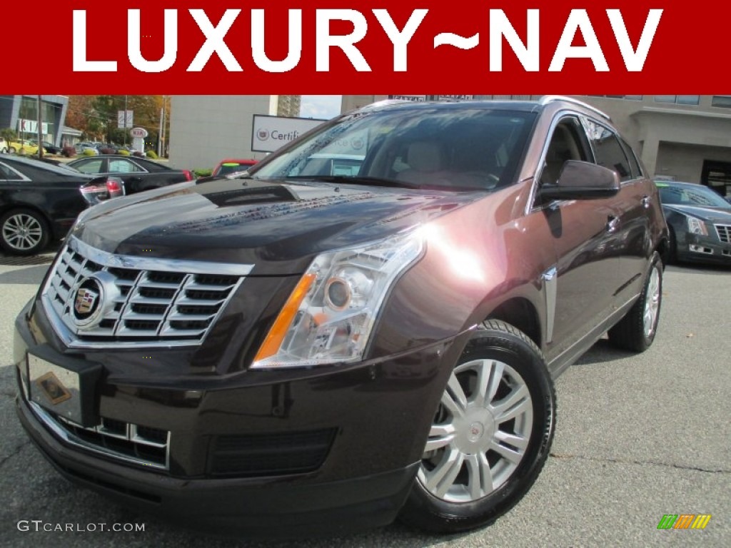 2015 SRX Luxury - Cocoa Bronze Metallic / Shale/Brownstone photo #1