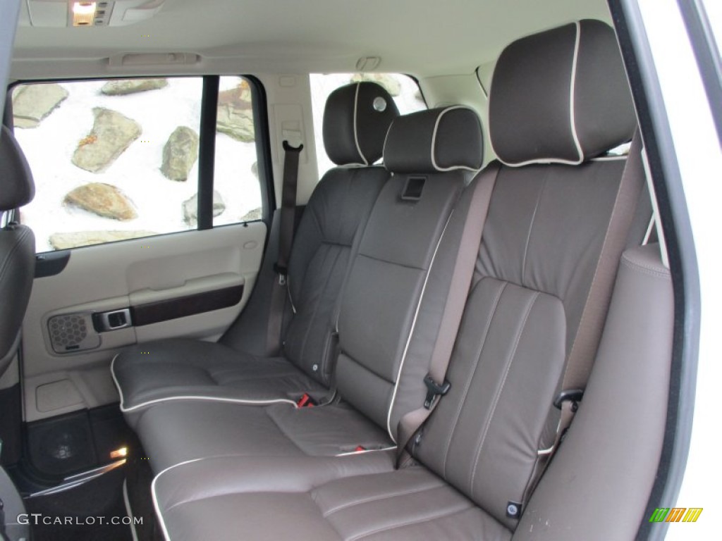 2012 Land Rover Range Rover HSE Rear Seat Photo #108291426