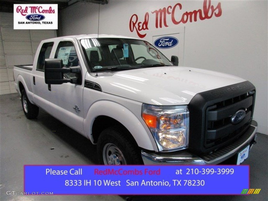 Oxford White Ford F250 Super Duty