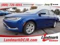 2016 Vivid Blue Pearl Chrysler 200 Limited  photo #1