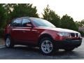 2004 Flamenco Red Metallic BMW X3 3.0i  photo #2