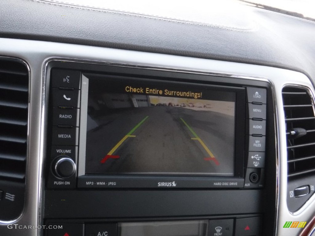2011 Grand Cherokee Overland 4x4 - Inferno Red Crystal Pearl / Dark Frost Beige/Light Frost Beige photo #17