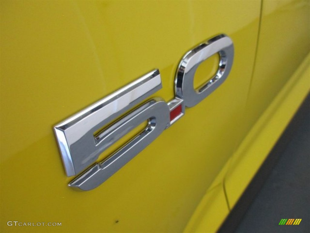 2016 Mustang GT Premium Coupe - Triple Yellow Tricoat / Ebony/Yellow Jacket Stitching photo #4