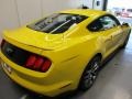 2016 Triple Yellow Tricoat Ford Mustang GT Premium Coupe  photo #8
