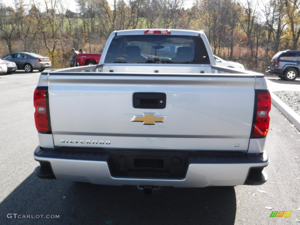 2016 Silverado 1500 LT Z71 Double Cab 4x4 - Silver Ice Metallic / Jet Black photo #7