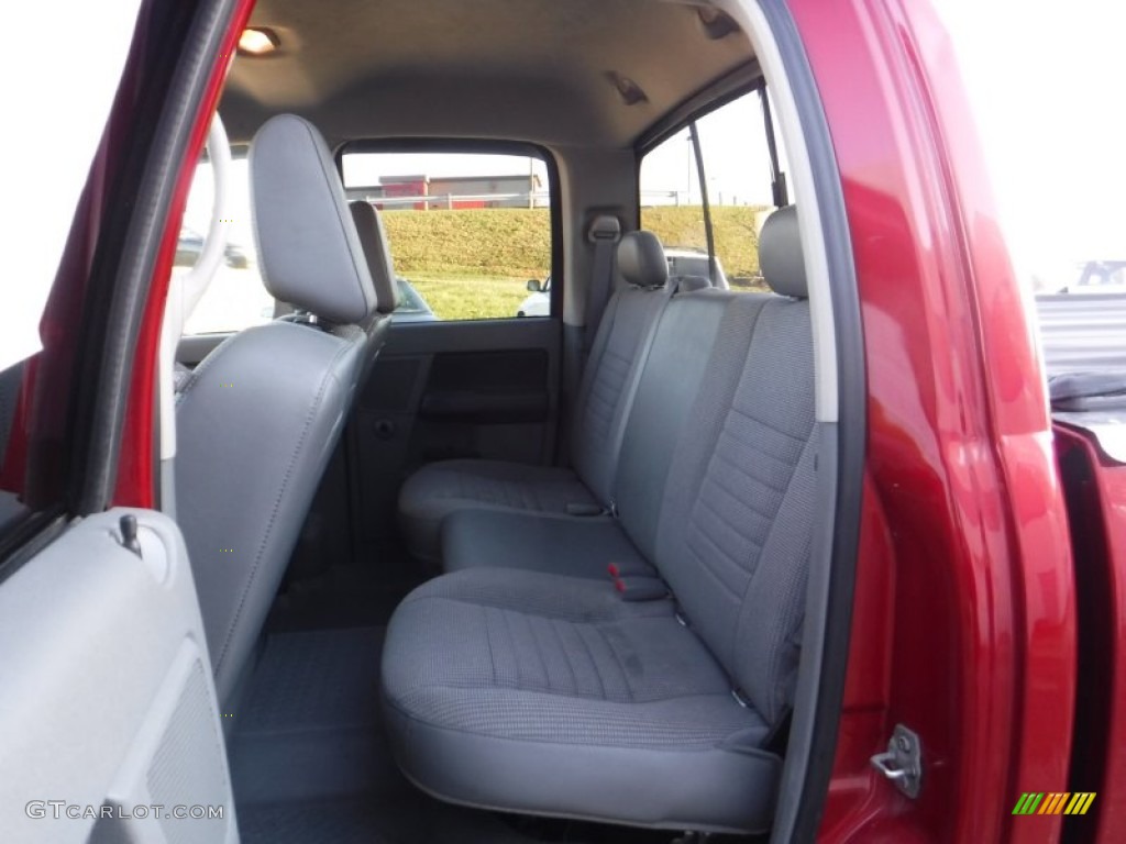 2008 Ram 1500 Big Horn Edition Quad Cab 4x4 - Inferno Red Crystal Pearl / Medium Slate Gray photo #19