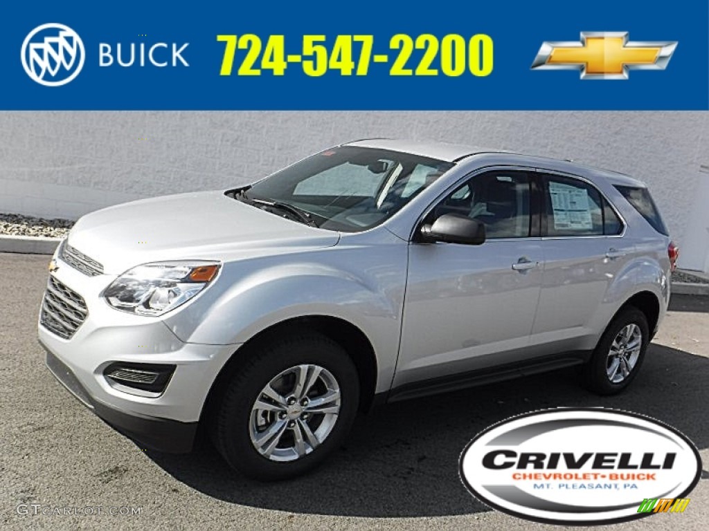 Silver Ice Metallic Chevrolet Equinox