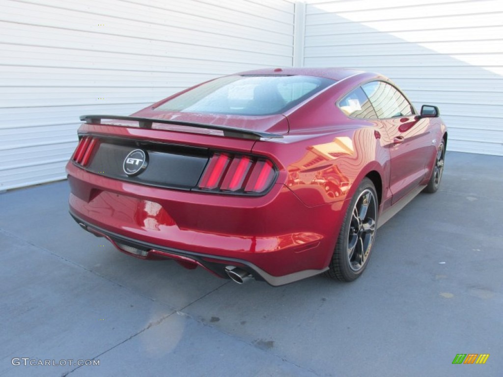 2016 Mustang GT/CS California Special Coupe - Ruby Red Metallic / California Special Ebony Black/Miko Suede photo #4