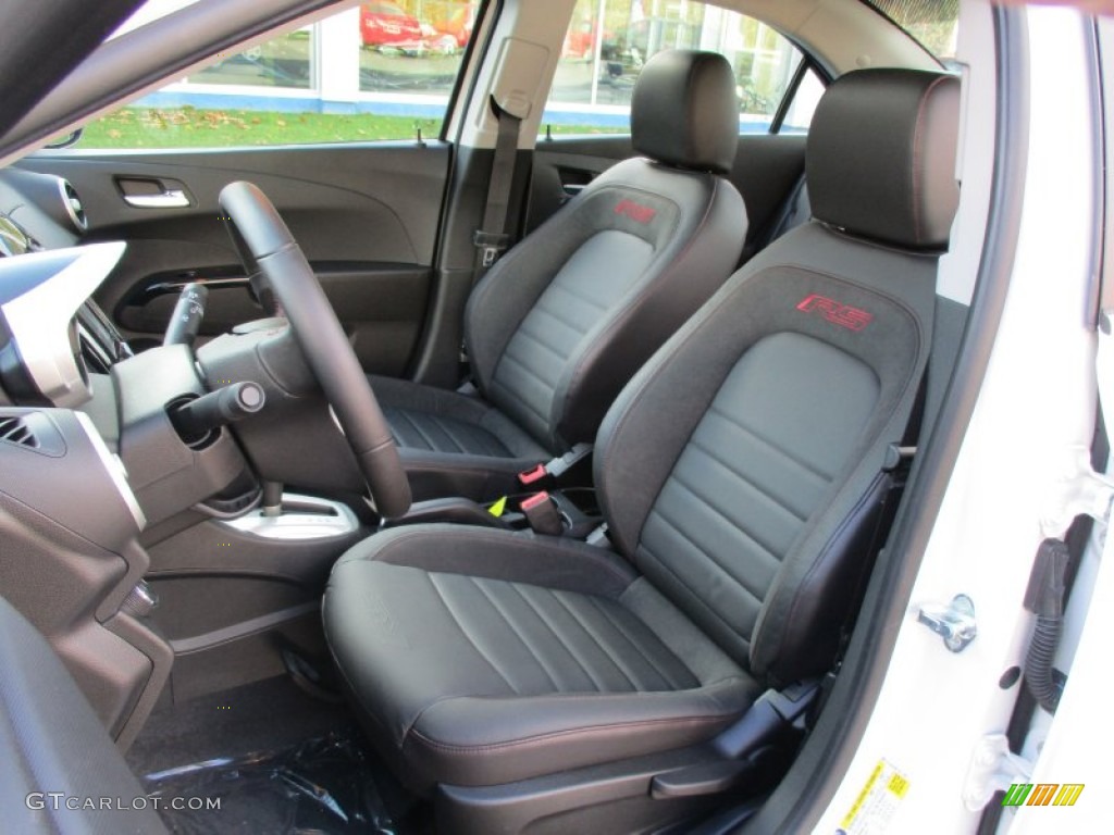 2016 Chevrolet Sonic RS Sedan Front Seat Photos