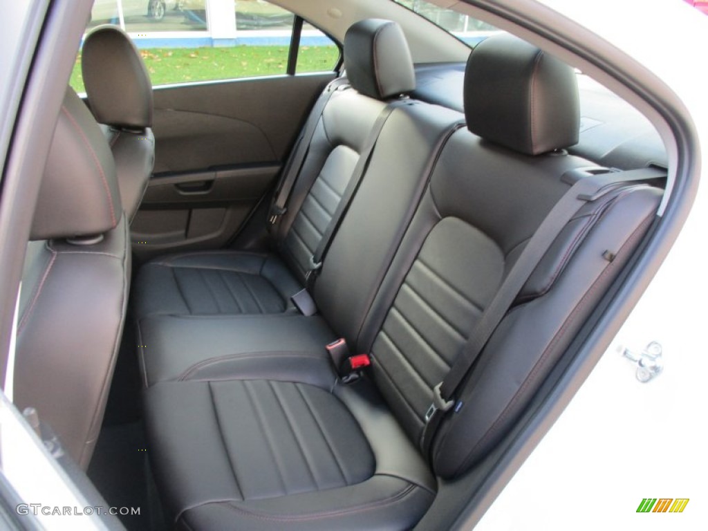 2016 Chevrolet Sonic RS Sedan Rear Seat Photos
