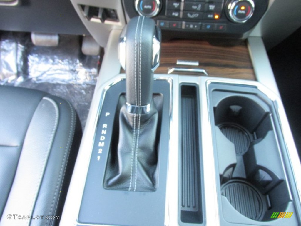 2015 F150 Lariat SuperCrew - Ruby Red Metallic / Black photo #30