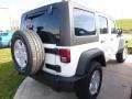 2016 Bright White Jeep Wrangler Unlimited Sport 4x4  photo #7