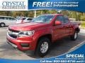 Red Hot 2015 Chevrolet Colorado Extended Cab