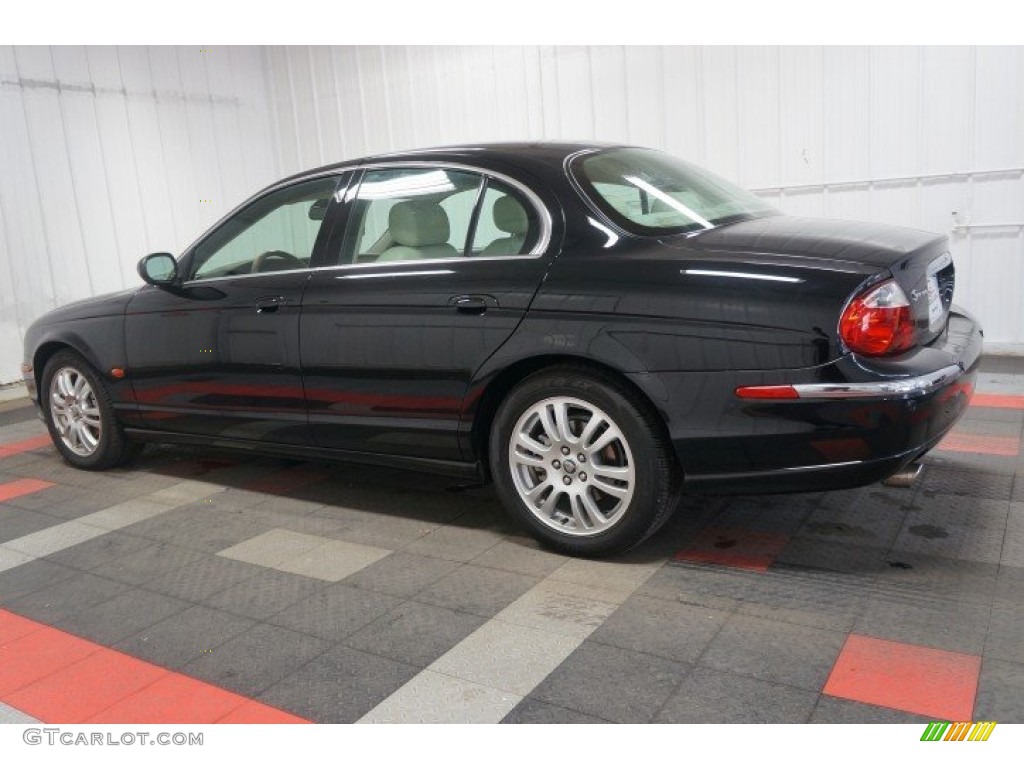 2003 S-Type 4.2 - Ebony Black / Charcoal photo #11