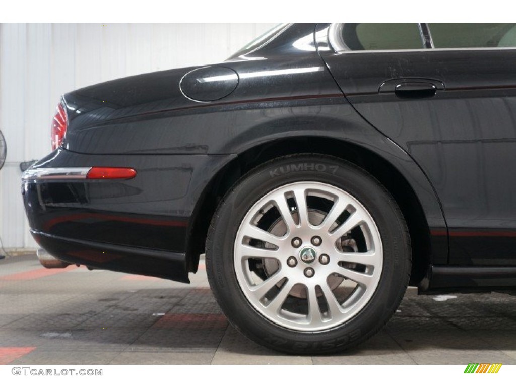 2003 S-Type 4.2 - Ebony Black / Charcoal photo #52