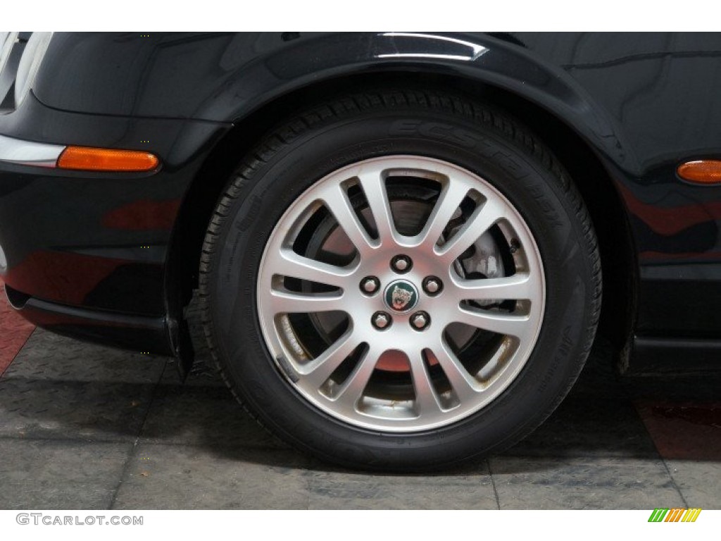 2003 S-Type 4.2 - Ebony Black / Charcoal photo #68