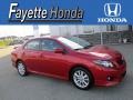 Barcelona Red Metallic 2009 Toyota Corolla S