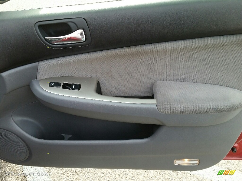 2007 Accord EX Sedan - Moroccan Red Pearl / Gray photo #8