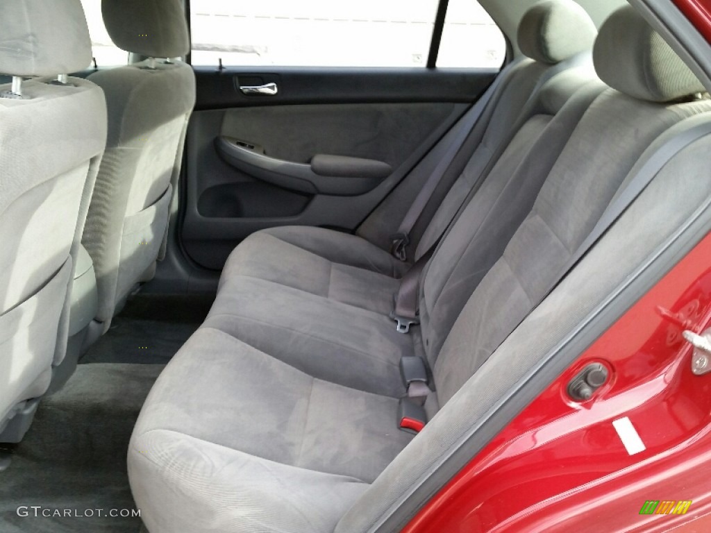 2007 Accord EX Sedan - Moroccan Red Pearl / Gray photo #18
