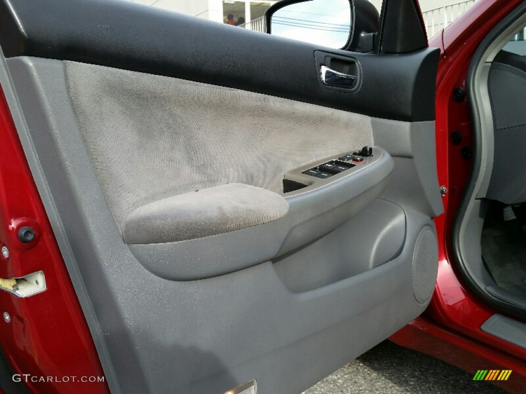 2007 Accord EX Sedan - Moroccan Red Pearl / Gray photo #22