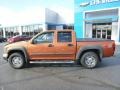 2007 Sunburst Orange Metallic Chevrolet Colorado LT Crew Cab 4x4  photo #2