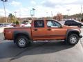 2007 Sunburst Orange Metallic Chevrolet Colorado LT Crew Cab 4x4  photo #6