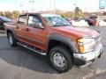 2007 Sunburst Orange Metallic Chevrolet Colorado LT Crew Cab 4x4  photo #7