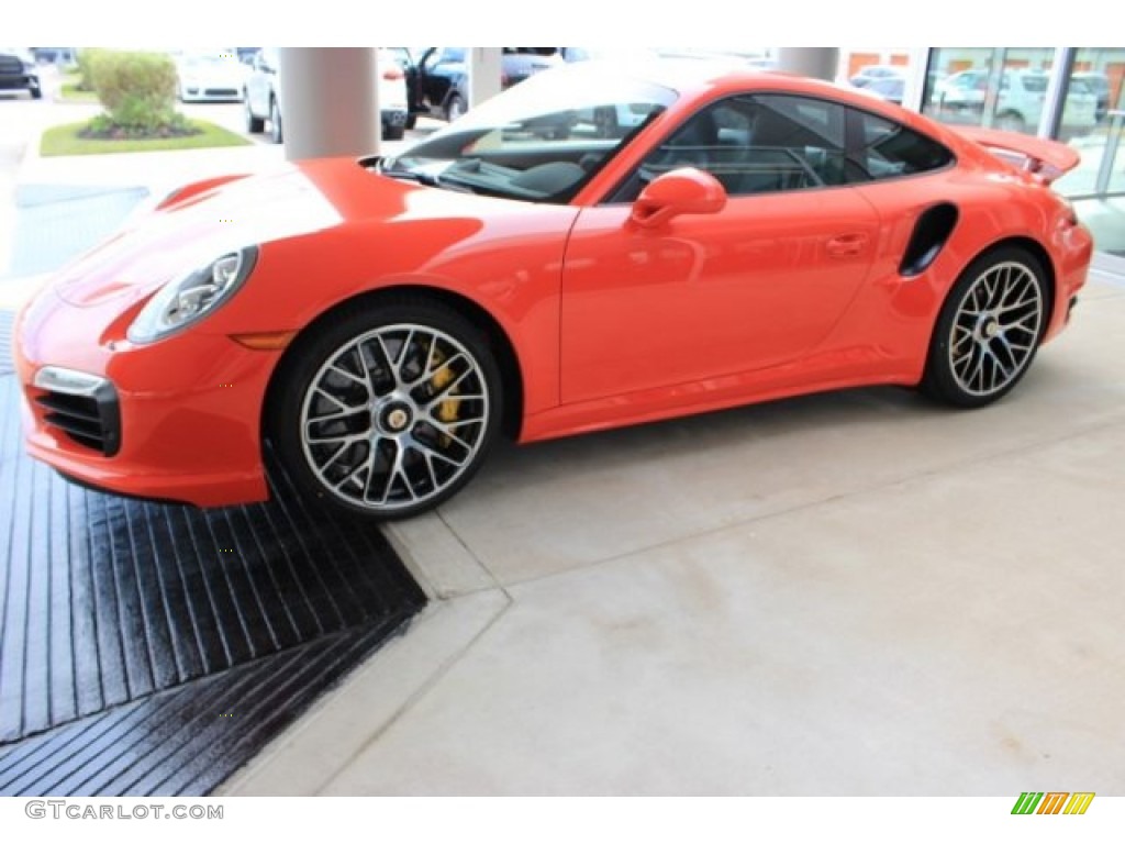 Lava Orange 2016 Porsche 911 Turbo S Coupe Exterior Photo #108307023