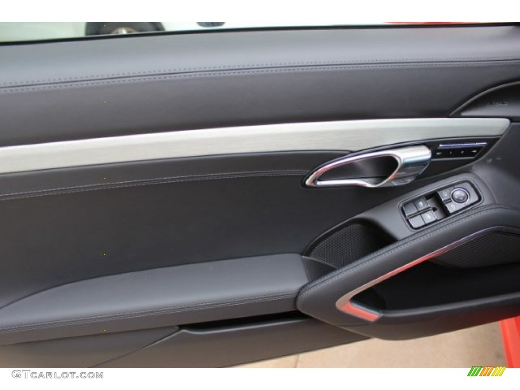 2016 Porsche 911 Turbo S Coupe Black Door Panel Photo #108307095