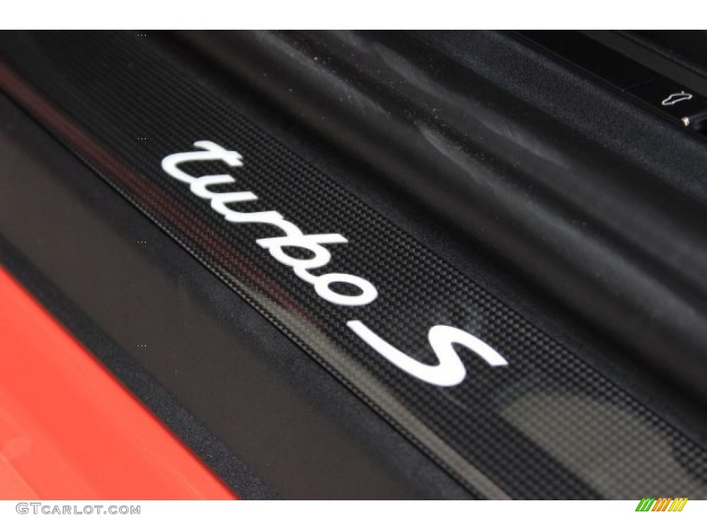 2016 911 Turbo S Coupe - Lava Orange / Black photo #12