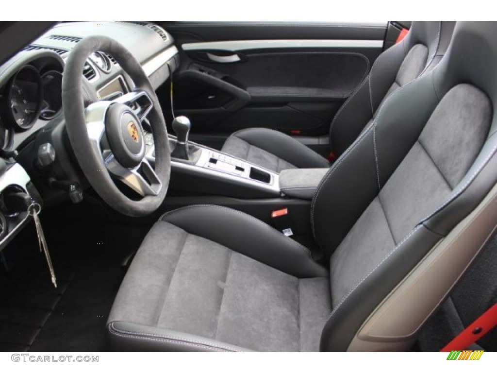 Black Interior 2016 Porsche Boxster Spyder Photo #108307926