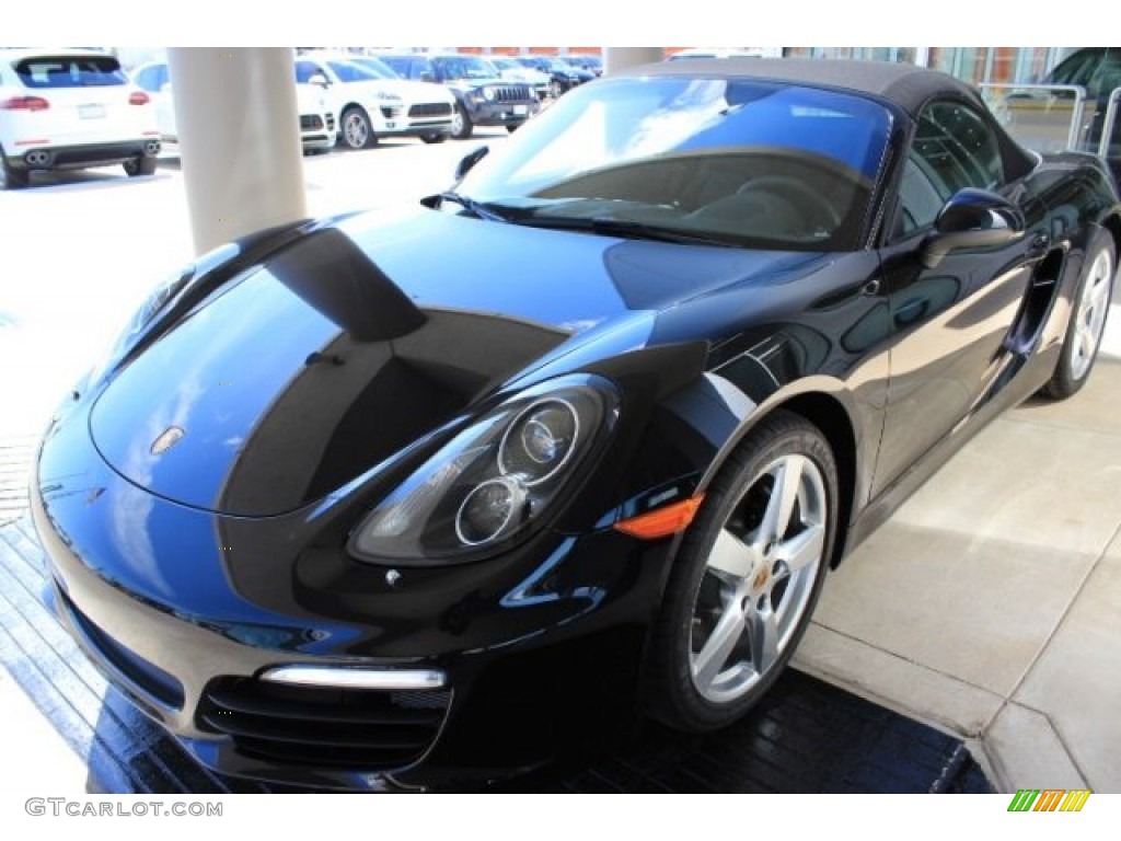 Black 2016 Porsche Boxster Standard Boxster Model Exterior Photo #108308253