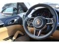 Black/Luxor Beige Steering Wheel Photo for 2016 Porsche Cayenne #108309420