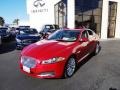 2012 Italian Racing Red Metallic Jaguar XF Portfolio  photo #1