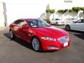 2012 Italian Racing Red Metallic Jaguar XF Portfolio  photo #3