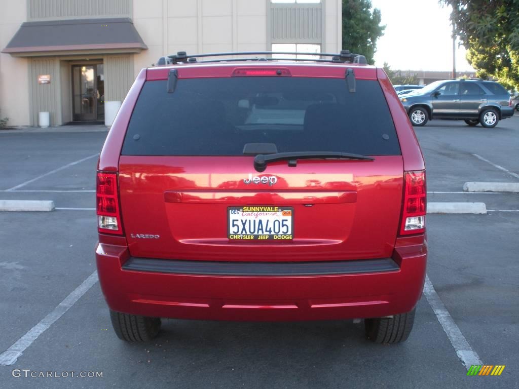 2006 Grand Cherokee Laredo - Inferno Red Crystal Pearl / Medium Slate Gray photo #34