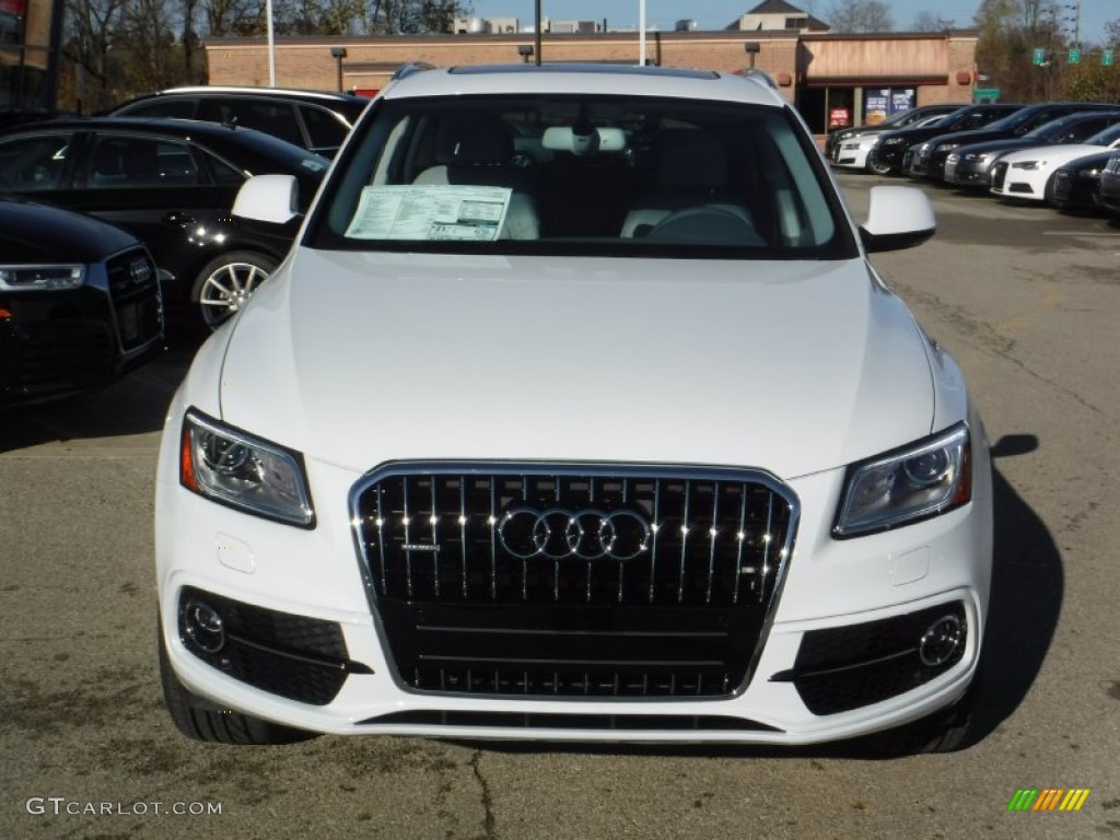 2016 Q5 3.0 TFSI Premium Plus quattro - Ibis White / Titanium Gray photo #7